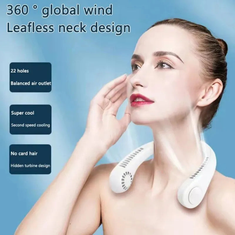 Mini Hanging Neck Fan | USB Portable Fan