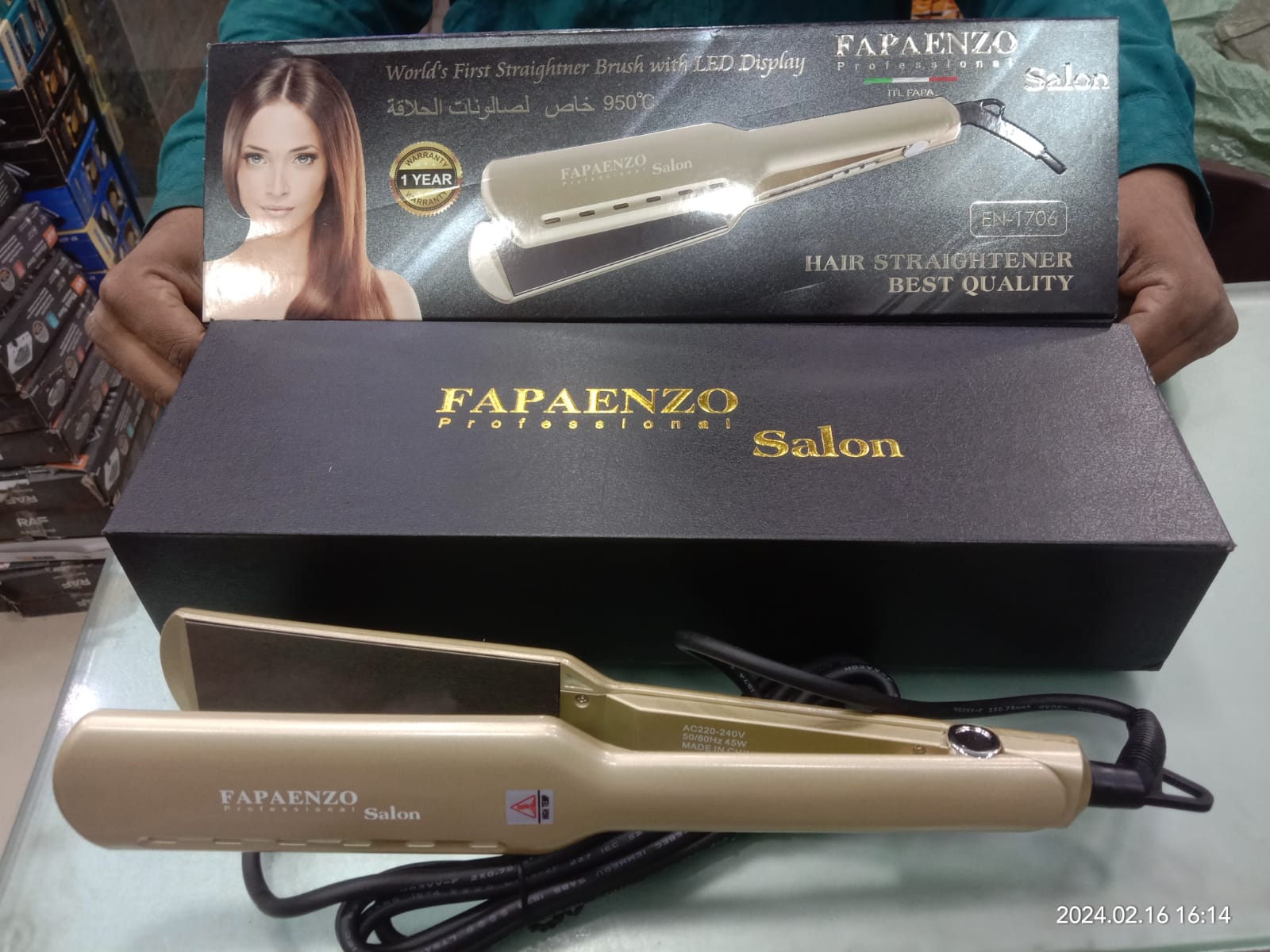 FAPAENZO Hair Straightener for Women