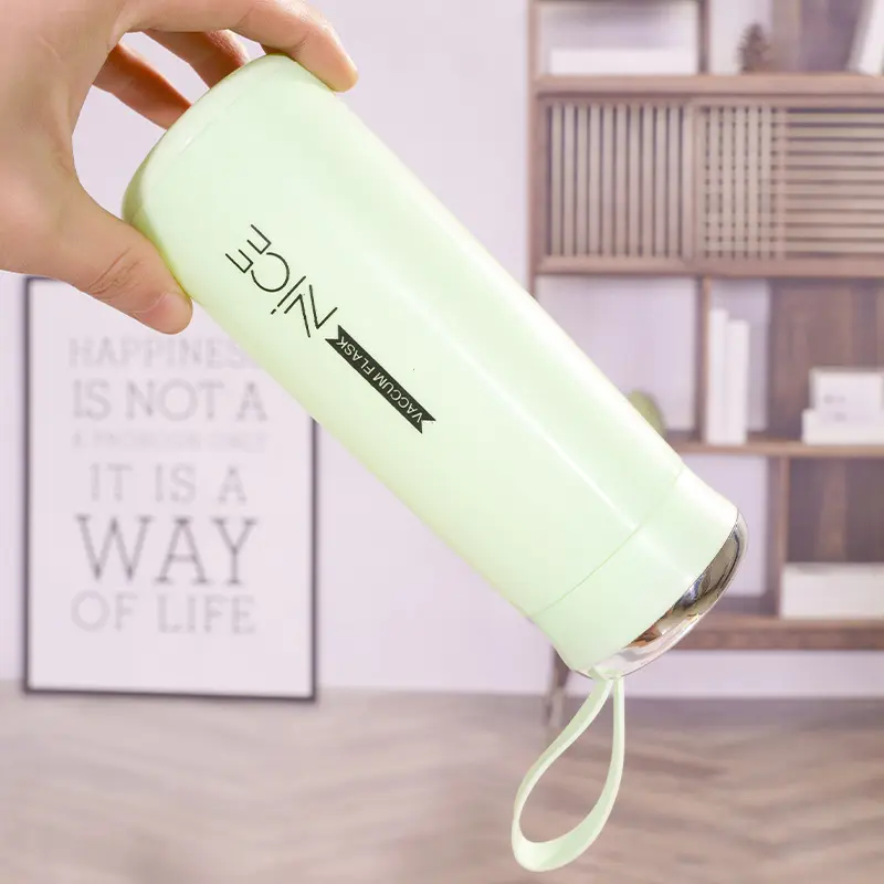 Glass Water Bottle 400ml | Mini Vacuum Flask