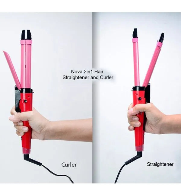 Nova Hair Straightener and Curler NH-2009