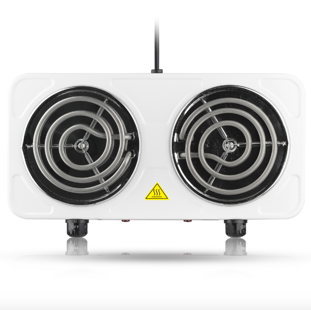 RAF Electric Stove Dual Coil Burner Portable Cooktop