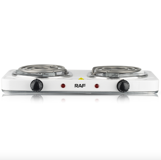 RAF Electric Stove Dual Coil Burner Portable Cooktop
