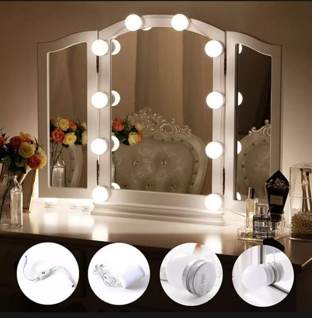 Dimmable LED Vanity Mirror Lights Kit