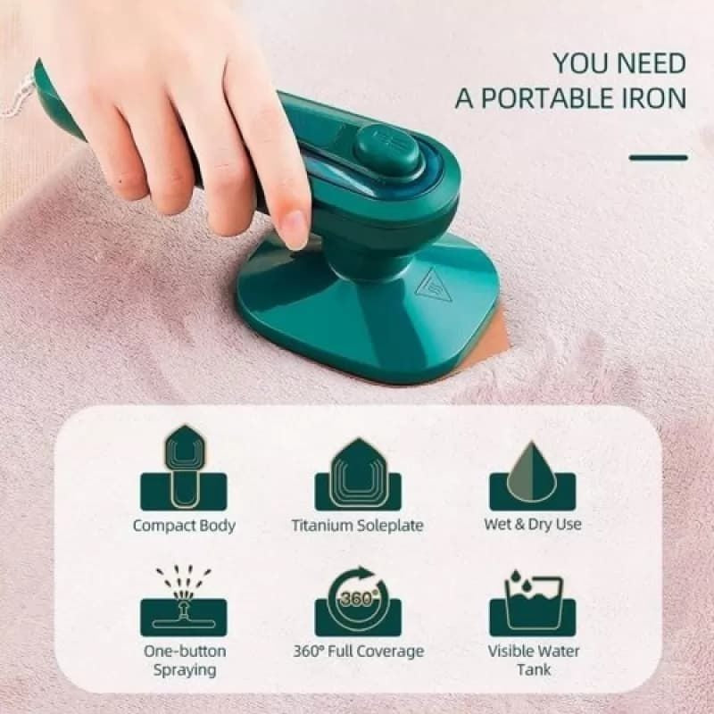 Professional Micro Steam Iron Handheld Garment Steamer