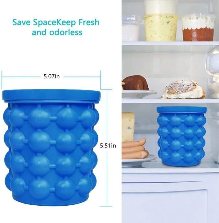 Ice Genie Silicone Ice Cube Maker | 120 Ice Cube Capacity